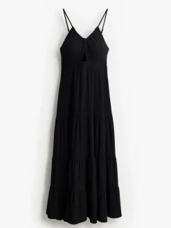 MOHITO Sukienka maxi czarny New