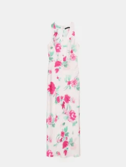 MOHITO Sukienka maxi w kwiaty wielobarwny Hot