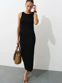 MOHITO Sukienka midi czarny Fashion