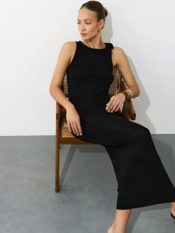 MOHITO Sukienka midi czarny Fashion