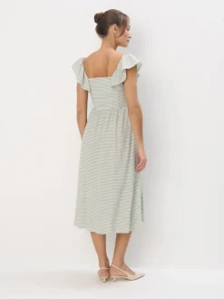 MOHITO Sukienka midi miu0119towy Outlet