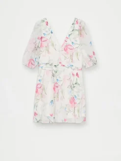 MOHITO Sukienka mini w kwiaty biau0142y Sale