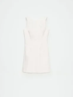 MOHITO Sukienka mini z kokardą kremowy Online