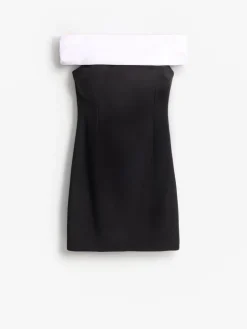 MOHITO Sukienka mini z odkrytymi ramionami czarny Online