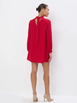 MOHITO Sukienka mini z wiązaniem czerwony Fashion