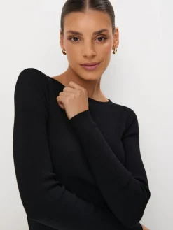 MOHITO Sweter basic czarny Sale