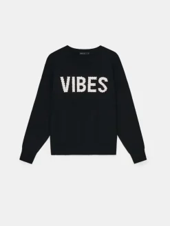 MOHITO Sweter z napisem czarny Online