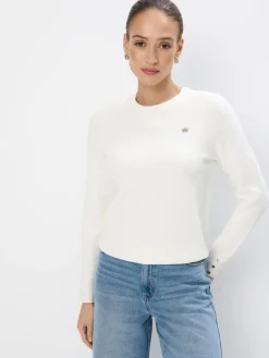 MOHITO Sweter z wiskozą biau0142y Hot