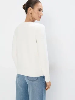 MOHITO Sweter z wiskozą biau0142y Hot