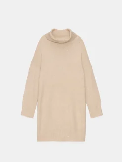 MOHITO Swetrowa sukienka mini sand Discount
