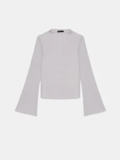 MOHITO sweter z szerokim rękawem szary Online