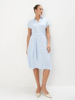 MOHITO Szmizjerka midi z wiskozy bu0142u0119kitny Outlet