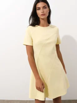 MOHITO Żółta sukienka mini u017cu00f3u0142ty Hot