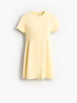 MOHITO Żółta sukienka mini u017cu00f3u0142ty Hot