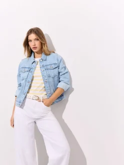 MOHITO Top w paski u017cu00f3u0142ty Clearance