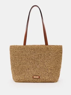 MOHITO Torebka koszyk beu017cowy Discount