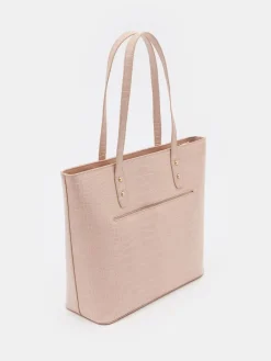 MOHITO Torebka shopper z chwostem beu017cowy Sale