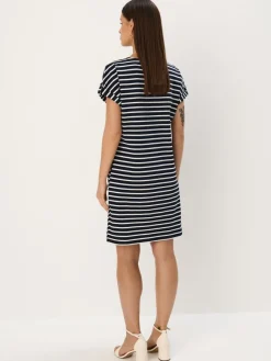 MOHITO Trapezowa granatowa sukienka mini granatowy Fashion