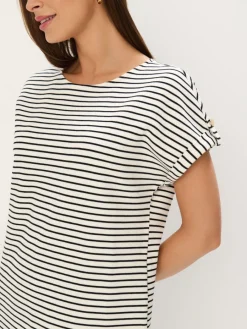 MOHITO Trapezowa sukienka mini kremowy Clearance