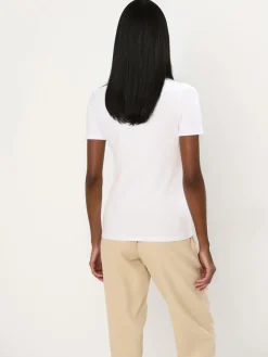 MOHITO T-shirt z dekoltem V biau0142y Online