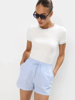 MOHITO T-shirt z krótkim rękawem biau0142y Sale