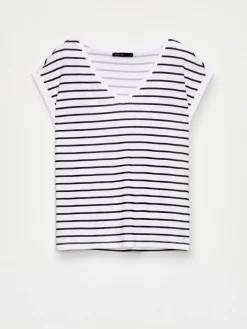 MOHITO T-shirt z krótkim rękawem biau0142y Outlet