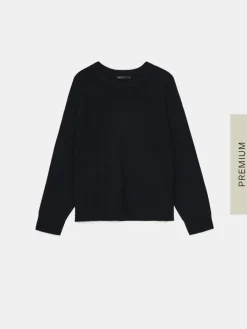 MOHITO Wełniany sweter czarny Sale
