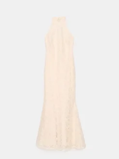 MOHITO Wieczorowa sukienka maxi beu017cowy Outlet
