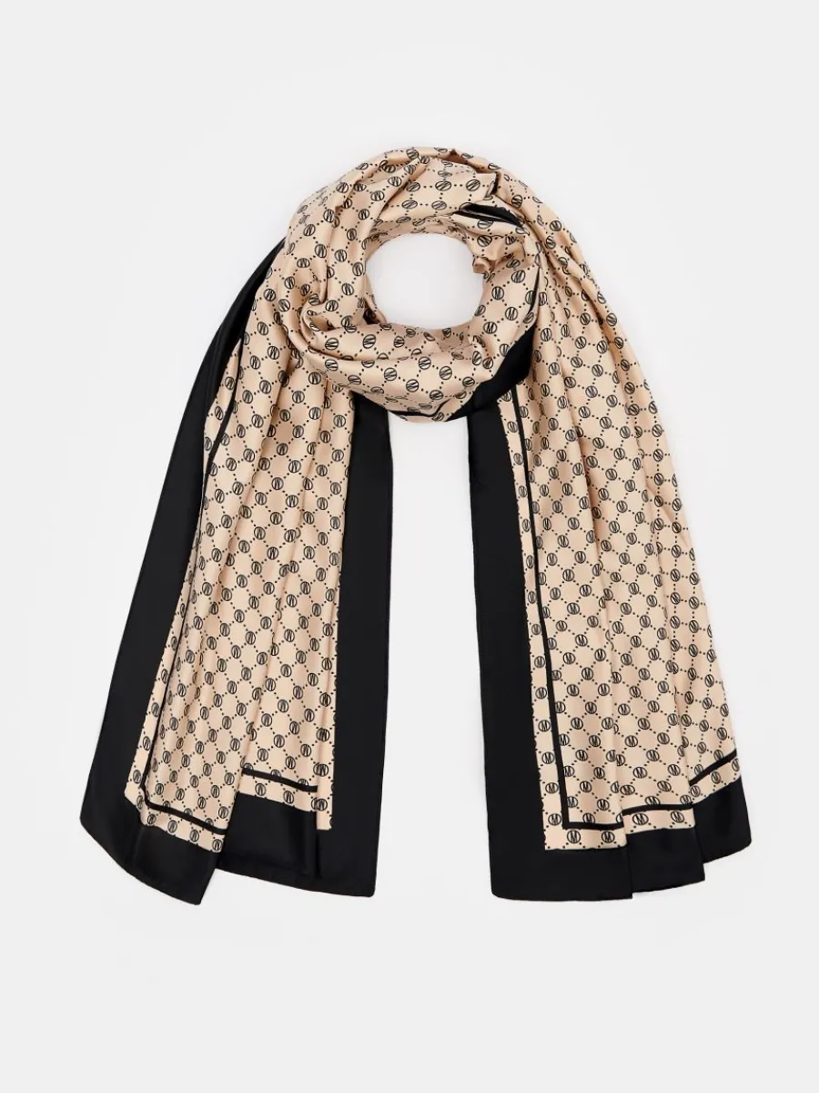 MOHITO Wzorzysta chusta beu017cowy Outlet