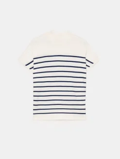 MOHITO Wzorzysty sweter z krótkim rękawem biau0142y Online