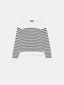 MOHITO Wzorzysty sweter z wiskozą biau0142y Fashion