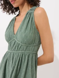 MOHITO Zielona sukienka mini miu0119towy Sale