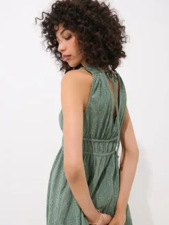 MOHITO Zielona sukienka mini miu0119towy Sale