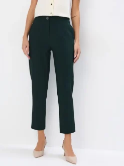 MOHITO Zielone spodnie cygaretki zielony Hot
