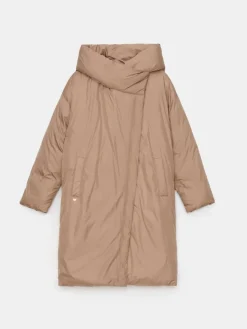MOHITO Zimowy płaszcz oversize bru0105zowy Fashion